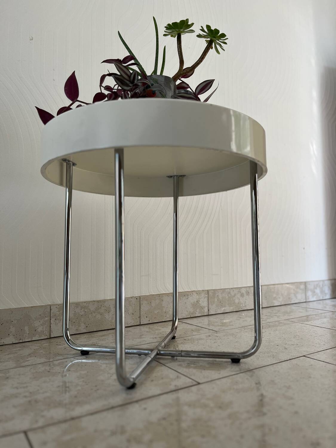 Vintage 70s side coffee table