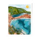 Illustration "Corsican cove" A4