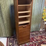 Curtained filing cabinet, 40s-50s