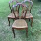 6 chaises cannées Louis Philippe