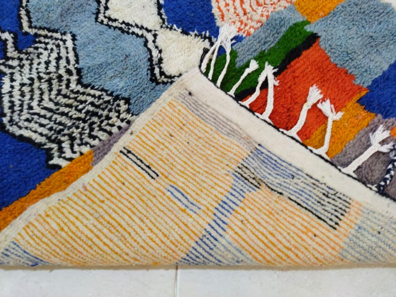 Moroccan berber carpet 158x113cm