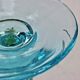 6 anciens verres à vin eau bicolores George Sand