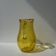 Pichet vintage en verre jaune