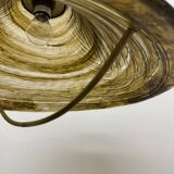 Mid century design lucite hanging Lamp , 1970s
