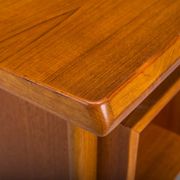 Danish teak desk by Peter Lovig Nielsen for Hedensted Mobelfabrik, 1974