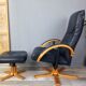 Danish design swivel and reclining relaxed chair by Jorgen Kastholm for Unico