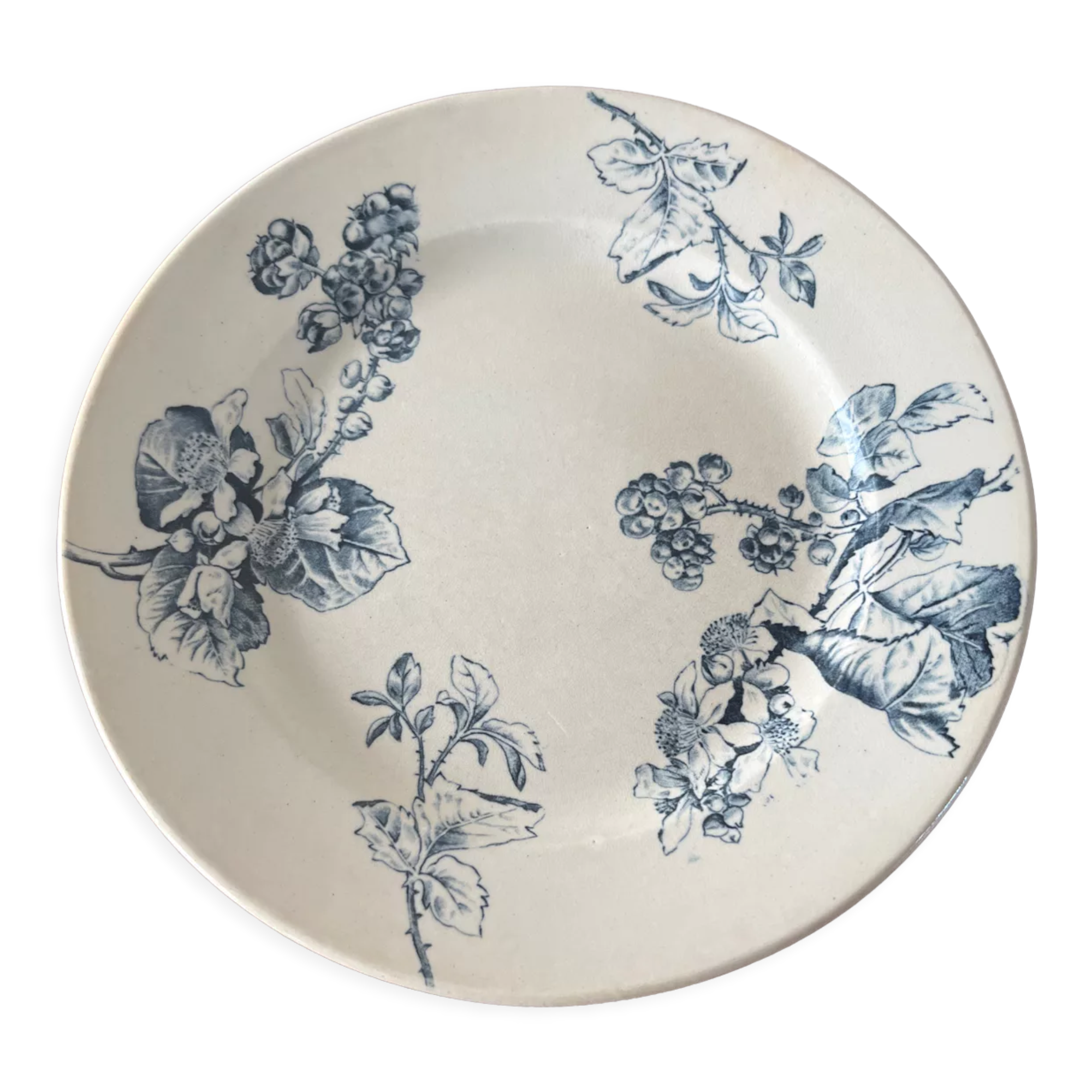 Ancient iron earth plate "mulberry trees"