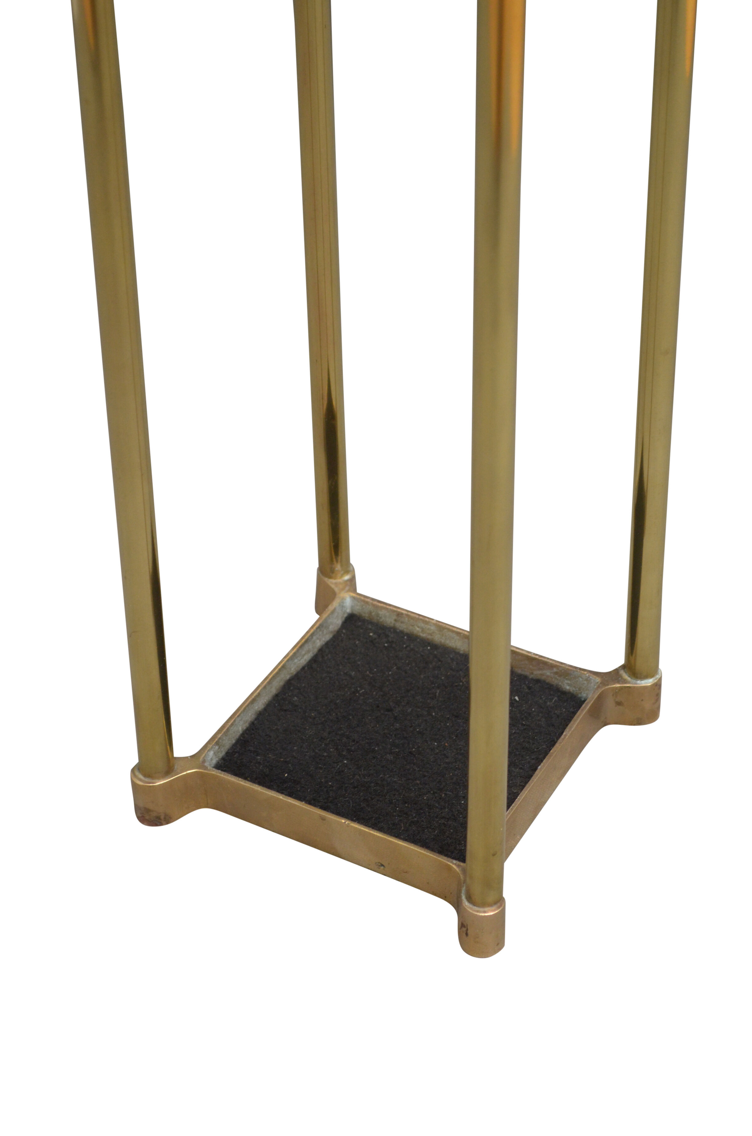 Tall victorian brass umbrella stand