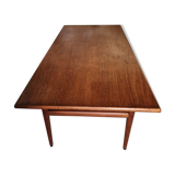 Scandinavian teak coffee table by Arrebo Møbler