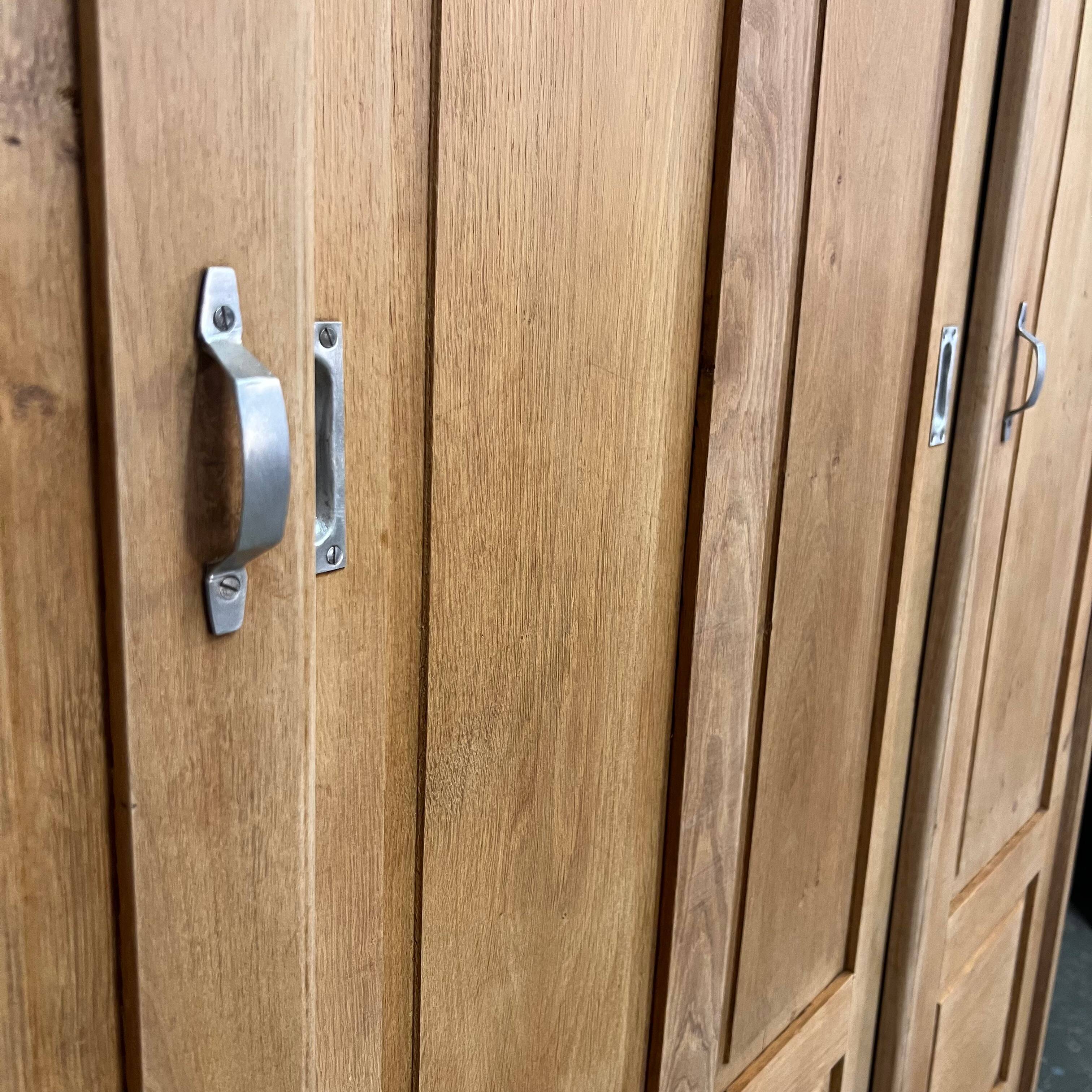 Vintage three-panel sliding wardrobe