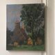 Oil on canvas landscape