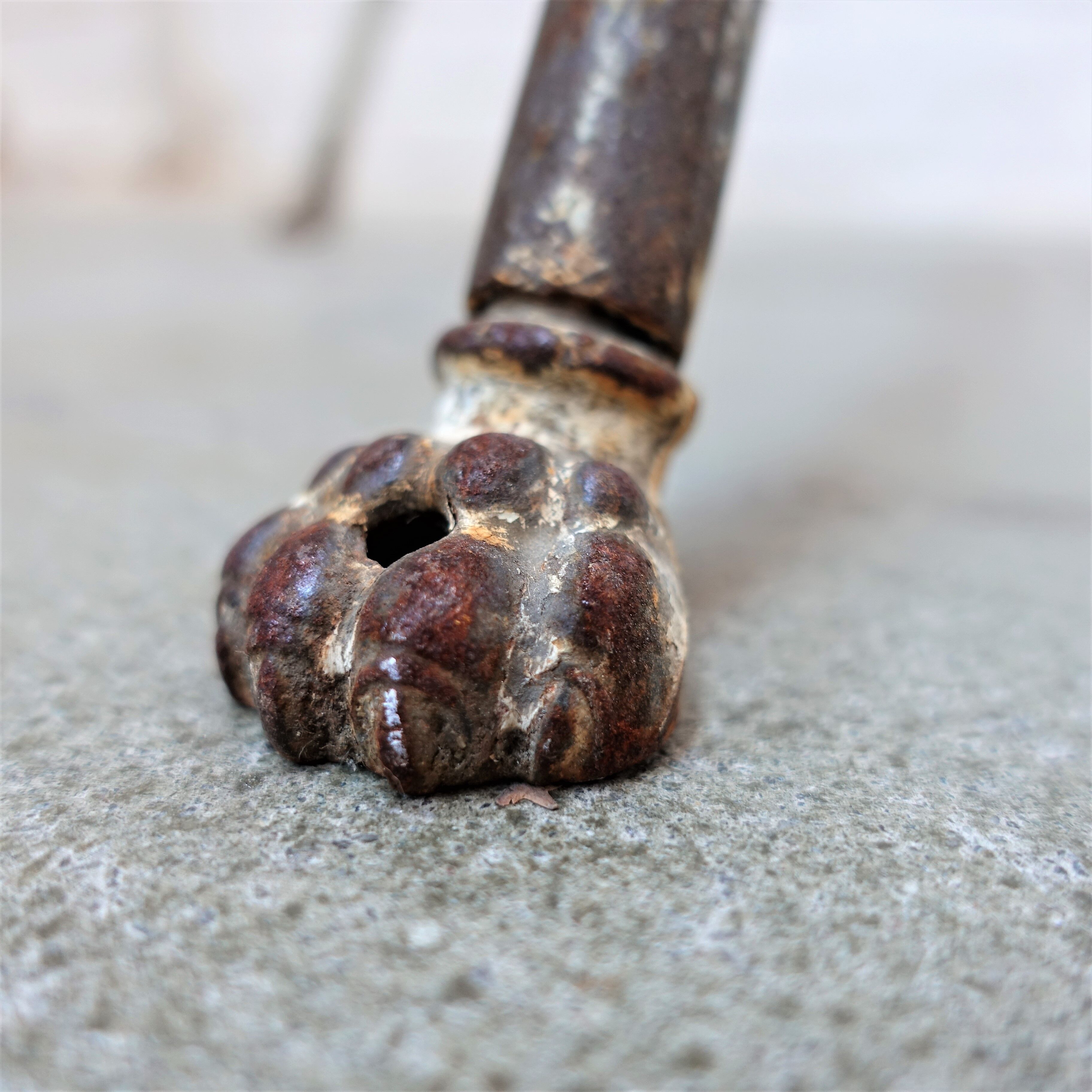 Vintage industrial coatrack