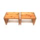Unique set of 2 vintage tables / bedside tables by Ate van Apeldoorn for Houtwerk Hattem