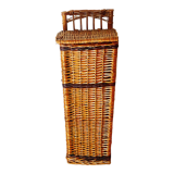 Vintage wicker bread basket