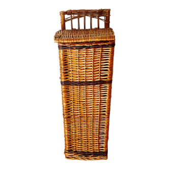 Vintage wicker bread basket