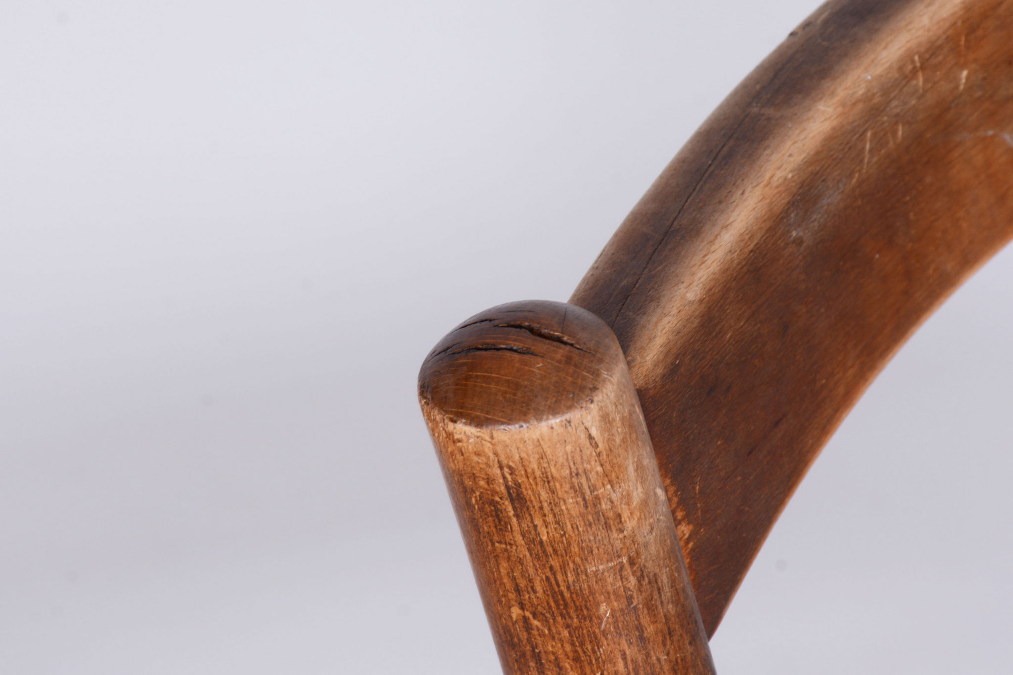 Original Art Deco Beech Chair, Fischel, Stable Construction, Czechia, 1920s