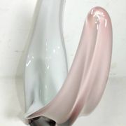 Centre de table de cristal de Murano. Italie, années 1980