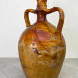 XL Antique Iridescent Glaze Amphora