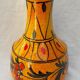 Orange ceramic jug