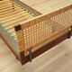 Teak bed, Danish design, 1960s, designer: Hans J. Wegner, manufacturer: Get