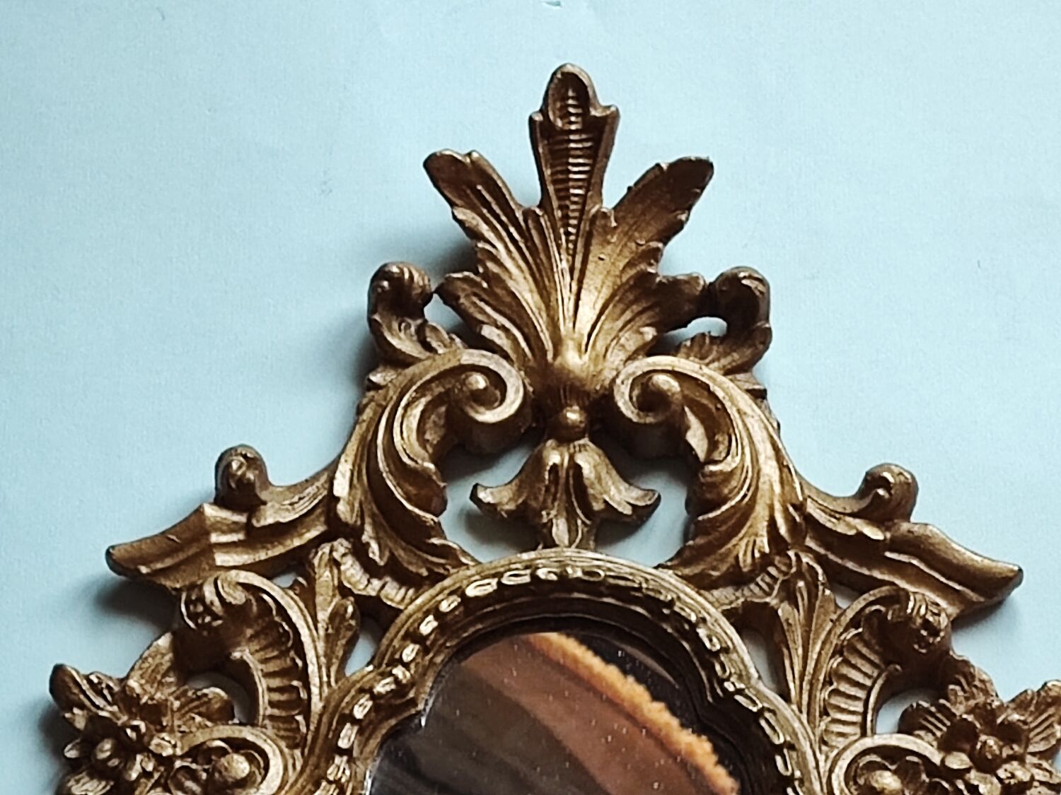 Giltwood mirror
