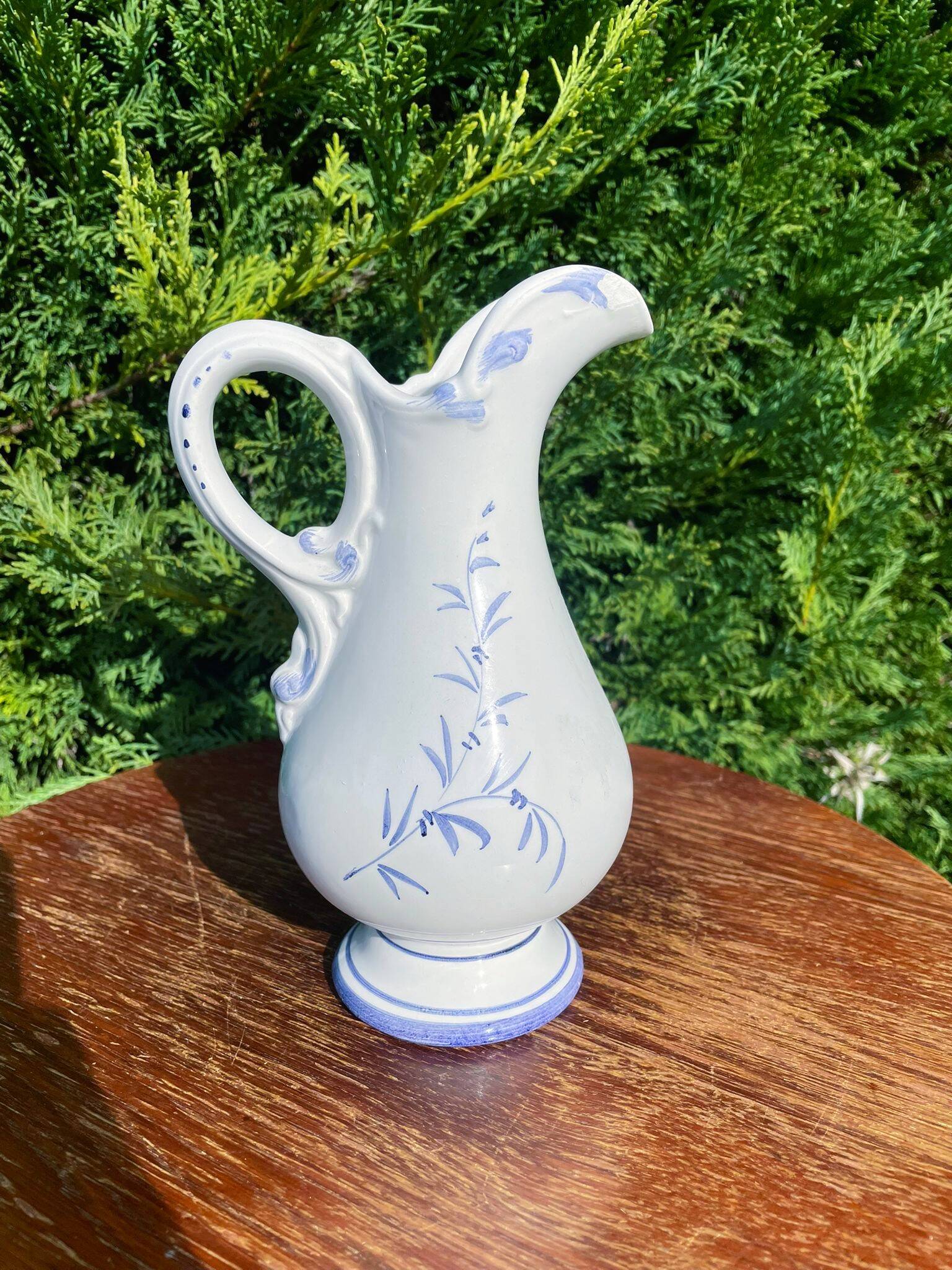 Capodimonte porcelain carafe