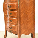 Ragpicker in rosewood marquetry