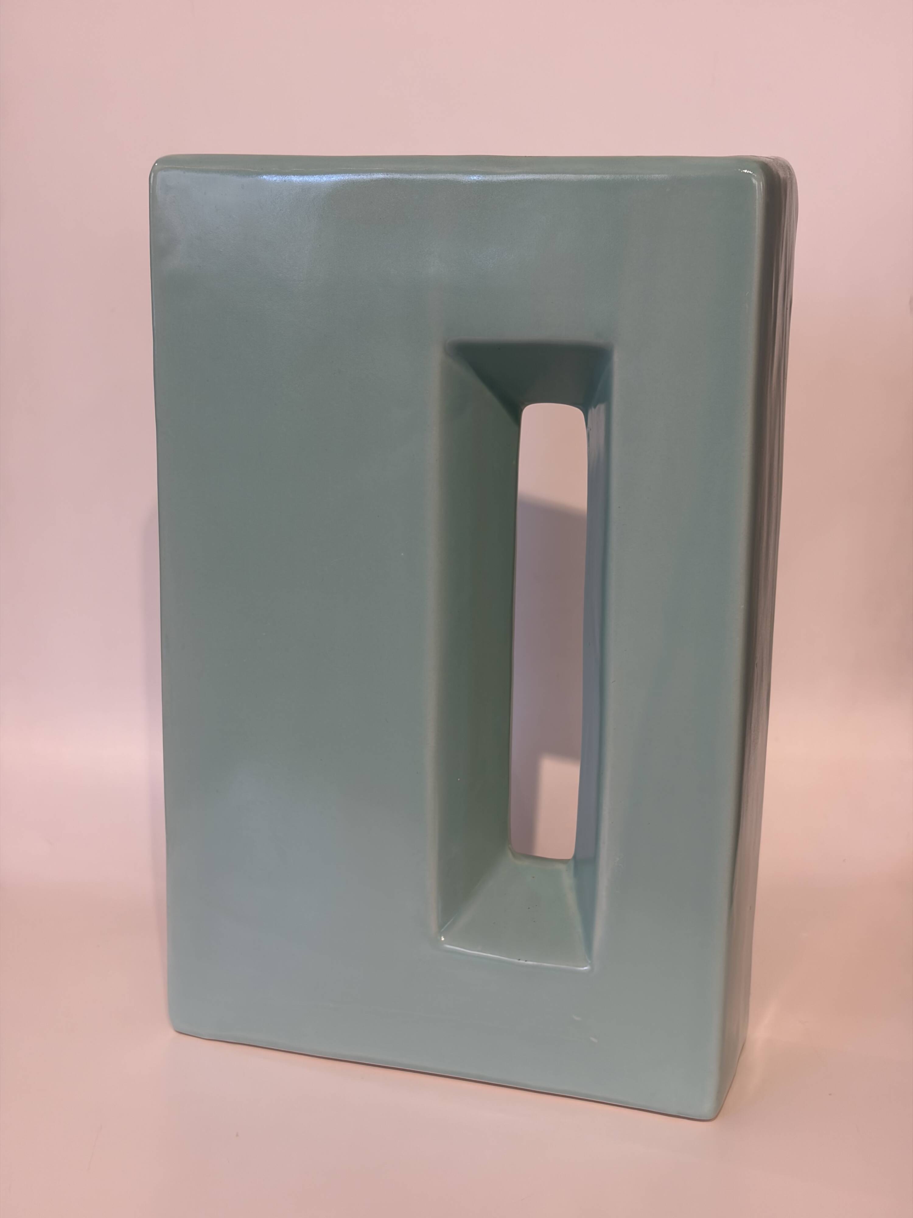 Vase géométrique 1980
