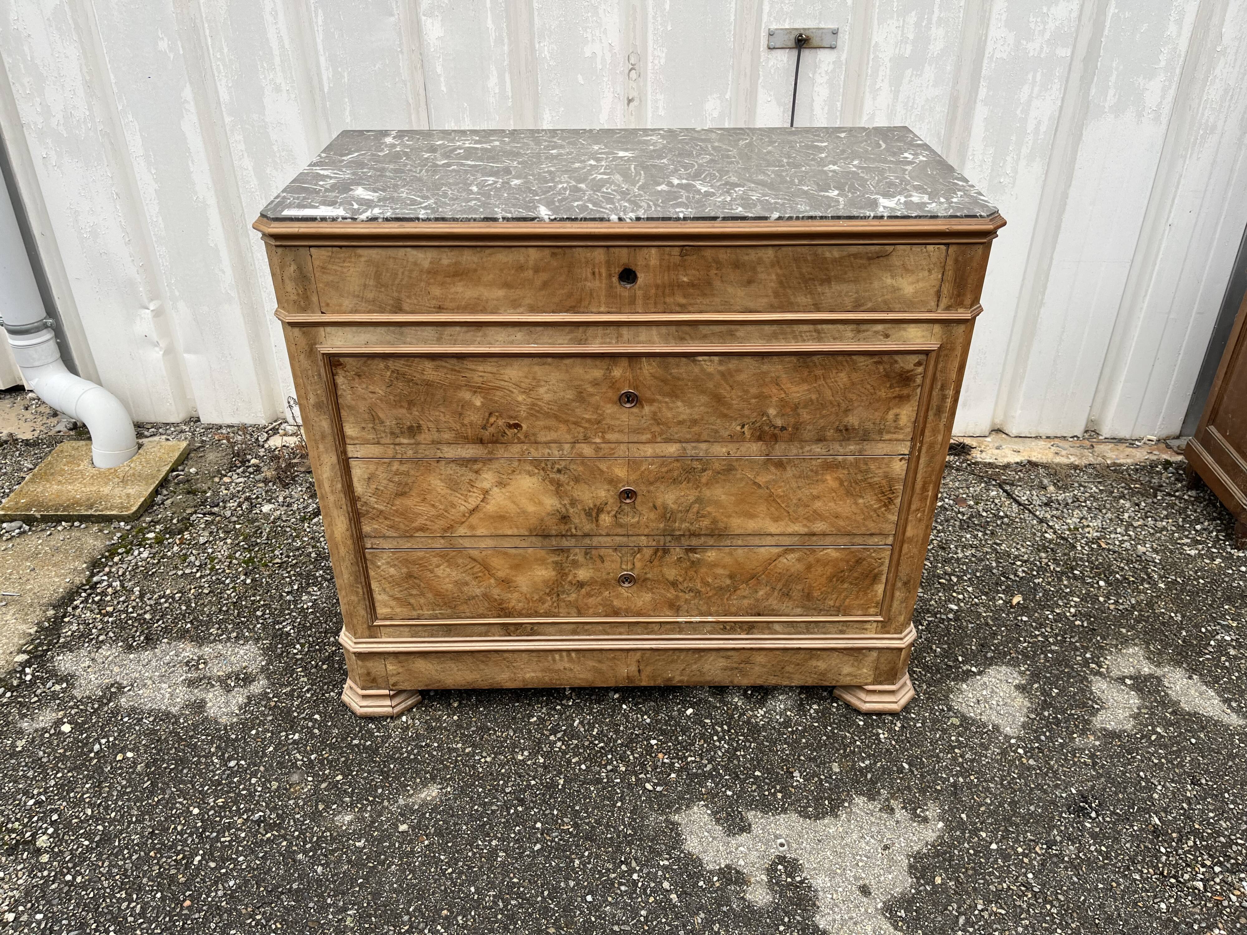 1900 marble chest of drawers