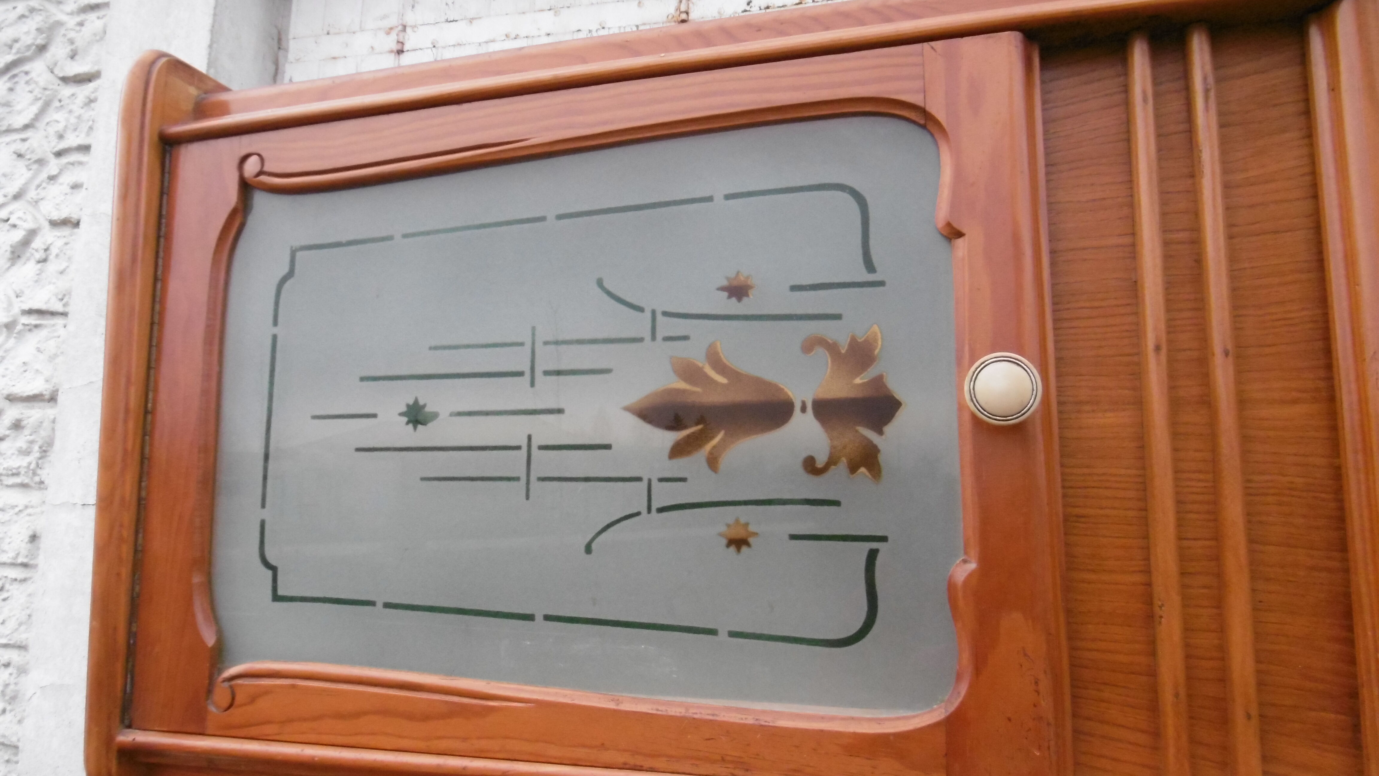 The 1950s wooden buffet