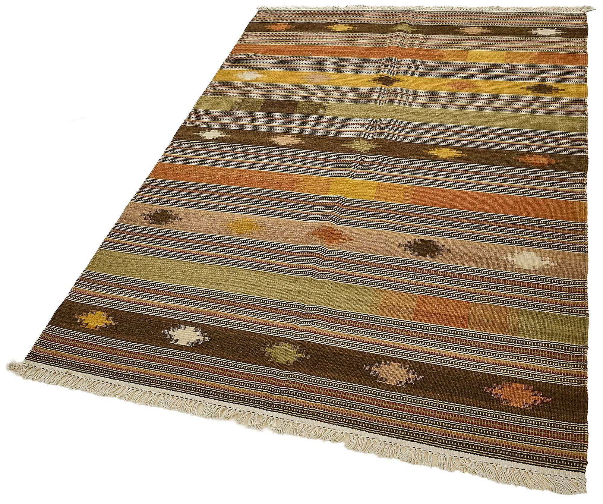 Contemporary Tribal Decorative Kilim 122 cm x 188 cm