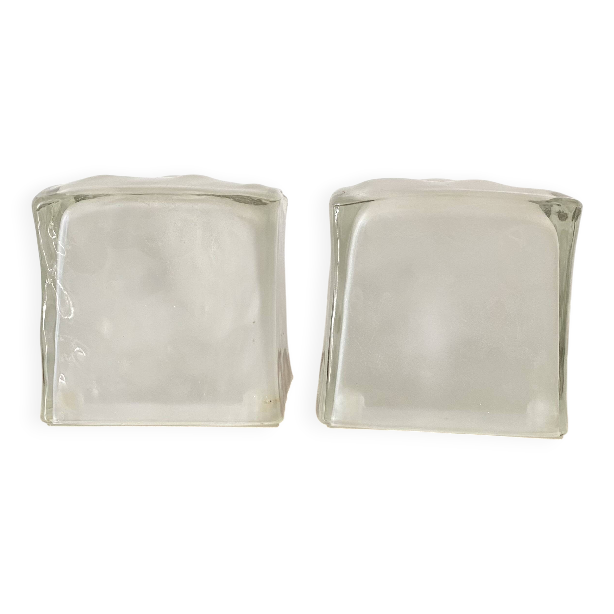 Vintage IKEA Iviken Ice Cube Lamps