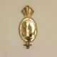 Pair of Swedish Wall Sconces in Brass, Dating from 1944