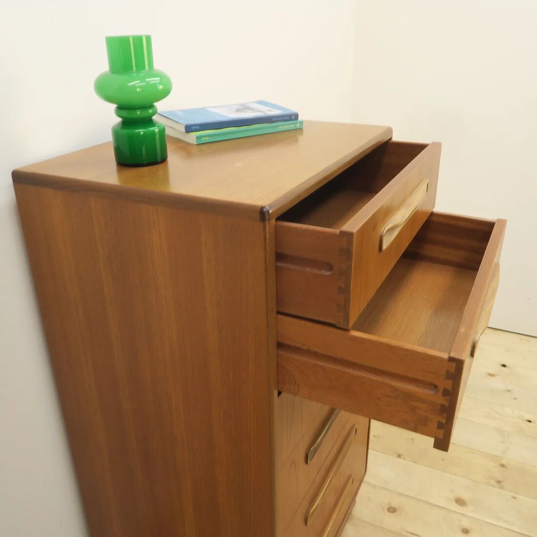 High chest of drawers "Fresco" by Victor B. Wilkins for G-Plan, teak, England 1960