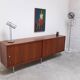 Enfilade Zebrano par Alfred Hendrickx pour Belform, années 1960