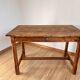 Table de ferme bois