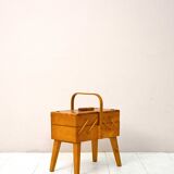 Scandinavian sewing basket