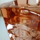 Vintage pink pressed glass vase – Windsor Rosaline model by Luminarc