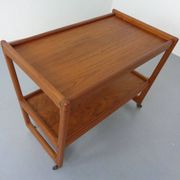 Teak Bar Cart by Holger Georg Jensen for Kubus, Denmark, 1960s