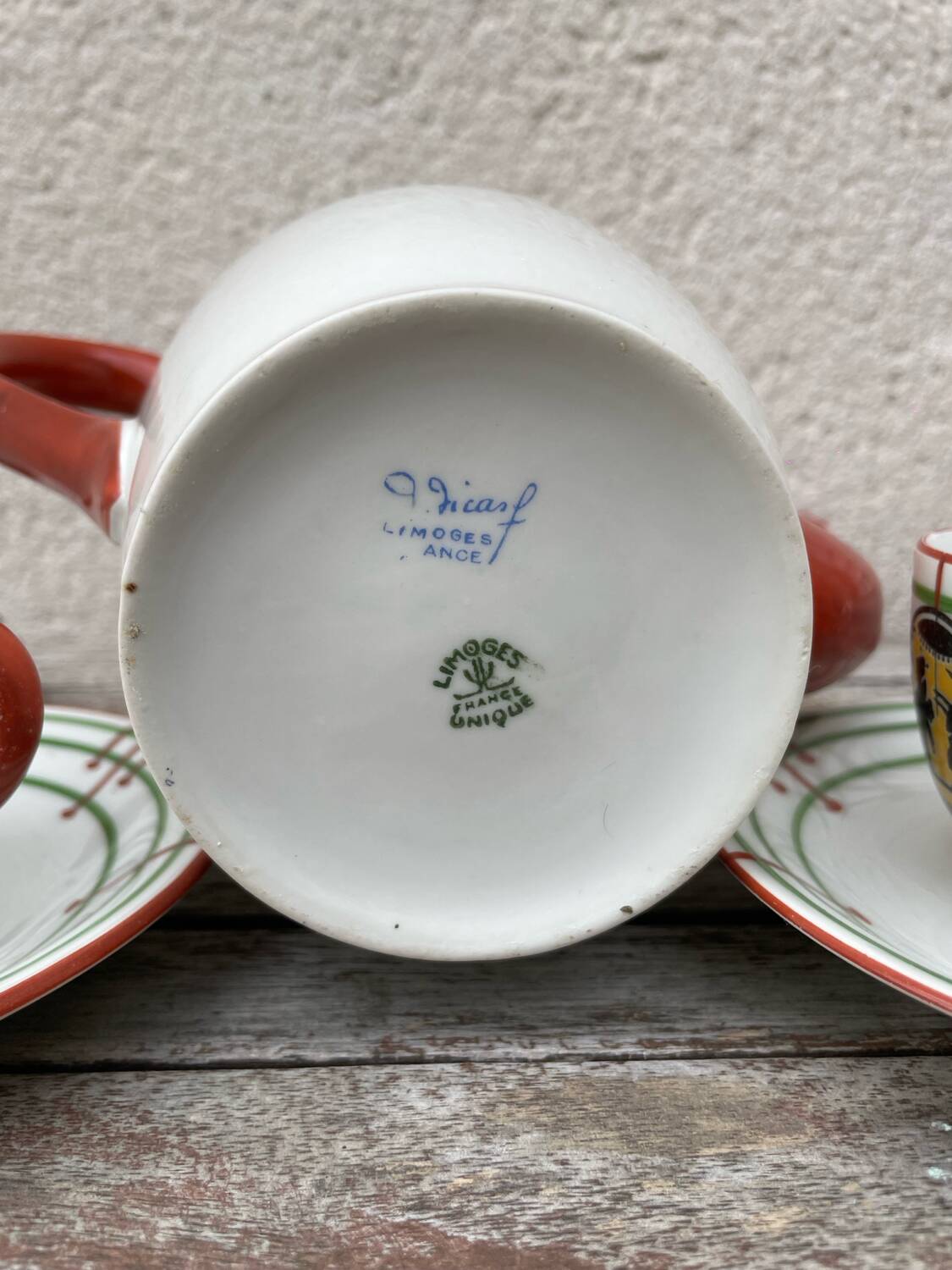Limoges porcelain tea set