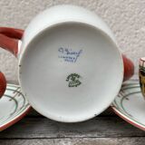 Service à thé porcelaine de Limoges