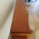 Headboard – console – sideboard – art deco – 2 doors – 2 niches in solid walnut e