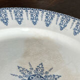 Serving dish, iron earth, Gien