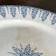 Serving dish, iron earth, Gien