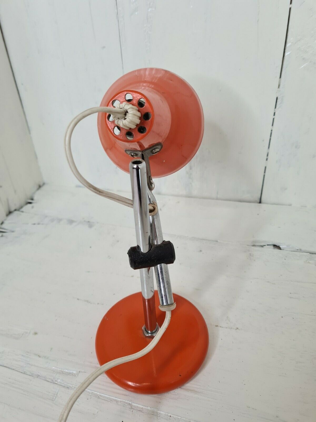 Vintage orange table lamp