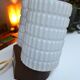 Applique double  scandinave Philips opaline teck