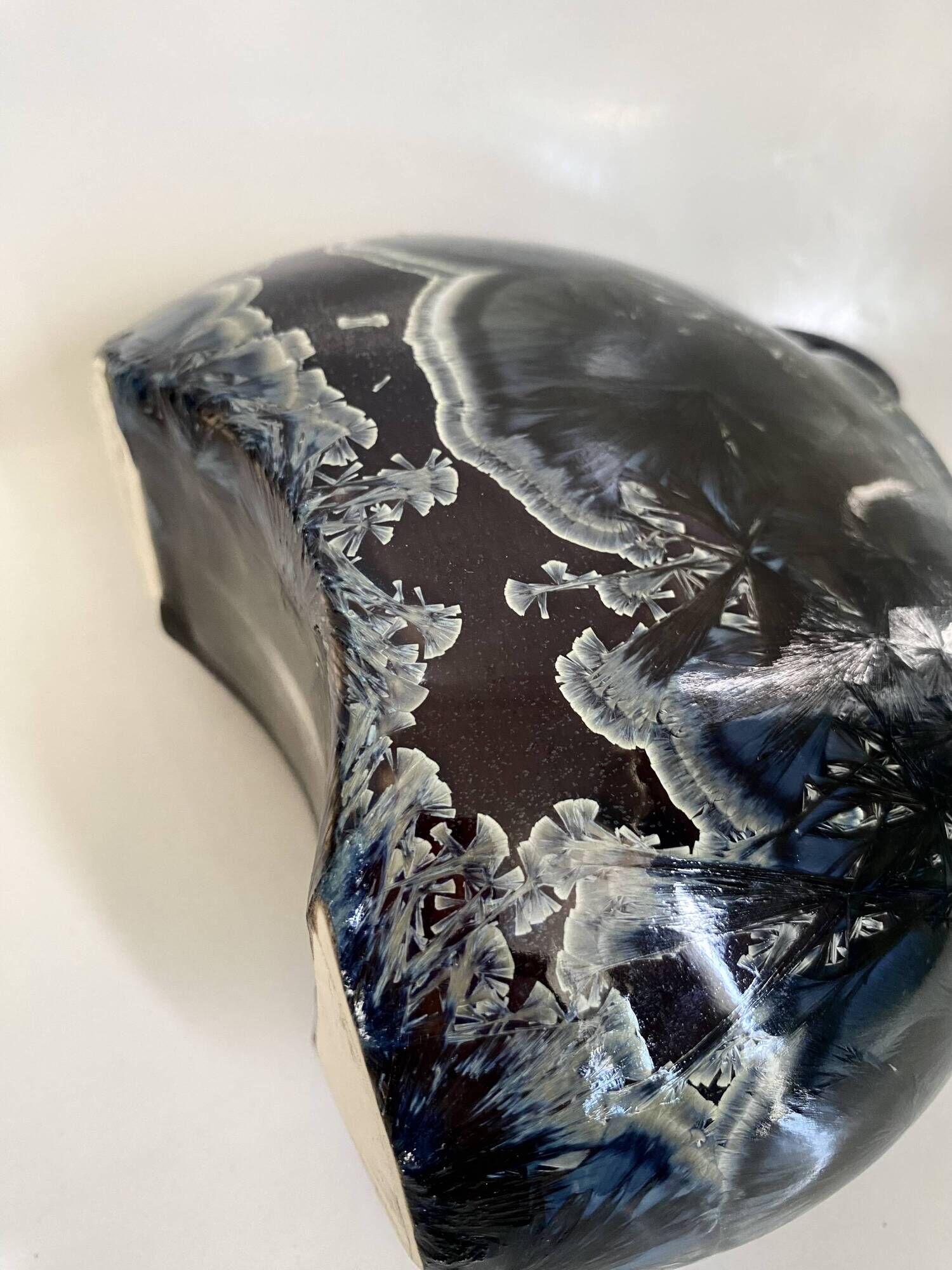 Vase with 2 handles, ceramic, 1979.