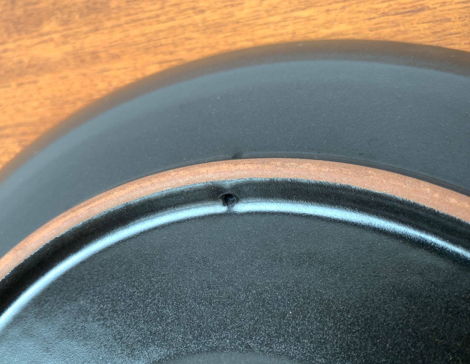 Vintage German ceramic wall plate from Keramik Manufaktur Kupfermühle, 1970s.