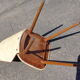 Set de 4 chaises Baumann simili-cuir