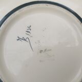 Faience dish